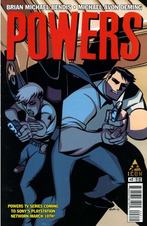 Powers (4th Series) 2 published by Icon with cover art by Michael Avon Oeming