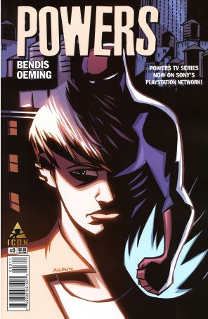 Powers (4th Series) 3 published by Icon with cover art by Michael Avon Oeming