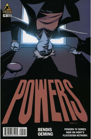 Powers (4th Series) 5 published by Icon with cover art by Michael Avon Oeming