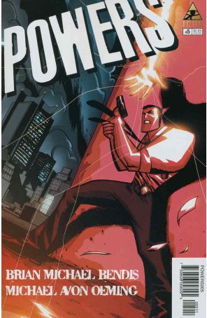 Powers (Vol. 2) 5 published by Icon with cover art by Michael Avon Oeming