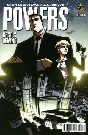Powers (Vol. 3) 10 published by Icon with cover art by Michael Avon Oeming