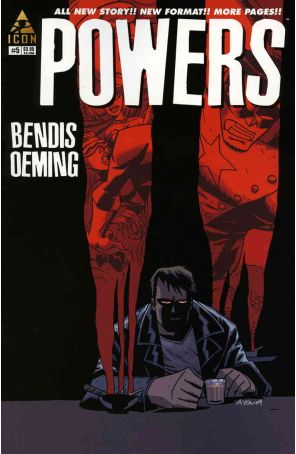 Powers (Vol. 3) 5 published by Icon with cover art by Michael Avon Oeming