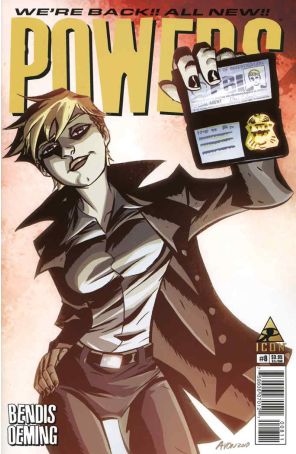 Powers (Vol. 3) 8 published by Icon with cover art by Michael Avon Oeming