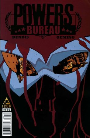 Powers: Bureau 10 published by Icon with cover art by Michael Avon Oeming