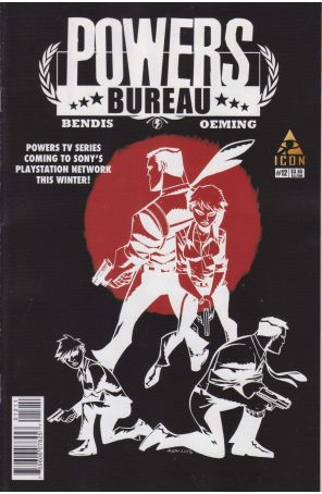 Powers: Bureau 12 published by Icon with cover art by Michael Avon Oeming