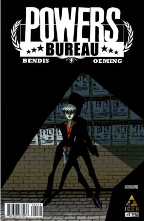 Powers: Bureau 2 published by Icon with cover art by Michael Avon Oeming