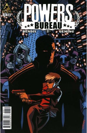 Powers: Bureau 6 published by Icon with cover art by Michael Avon Oeming