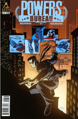 Powers: Bureau 7 published by Icon with cover art by Michael Avon Oeming
