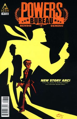 Powers: Bureau 8 published by Icon with cover art by Michael Avon Oeming
