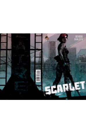Scarlet 1 (2nd) published by Icon with cover art by Alex Maleev