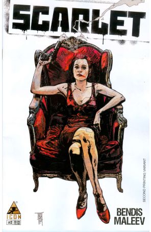 Scarlet 2 (2nd) published by Icon with cover art by Alex Maleev