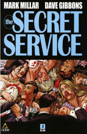 The Secret Service 2 published by Icon with cover art by Dave Gibbons