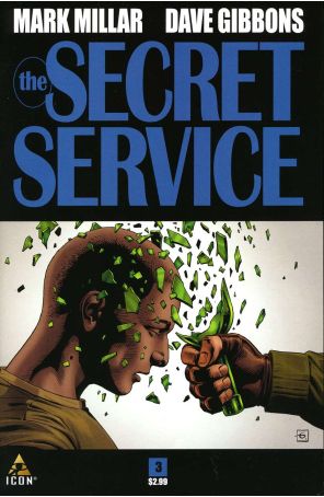 The Secret Service 3 published by Icon with cover art by Dave Gibbons