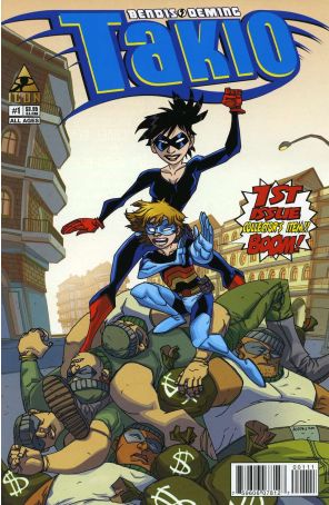 Takio (2nd Series) 1 published by Icon with cover art by Michael Avon Oeming