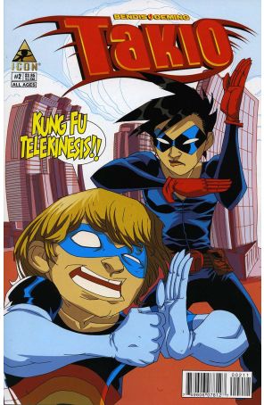 Takio (2nd Series) 2 published by Icon with cover art by Michael Avon Oeming