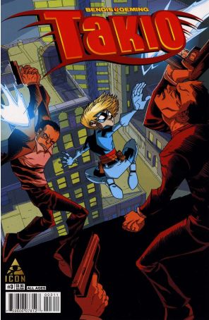 Takio (2nd Series) 3 published by Icon with cover art by Michael Avon Oeming