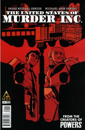 The United States of Murder Inc. 1 published by Icon with cover art by Michael Avon Oeming