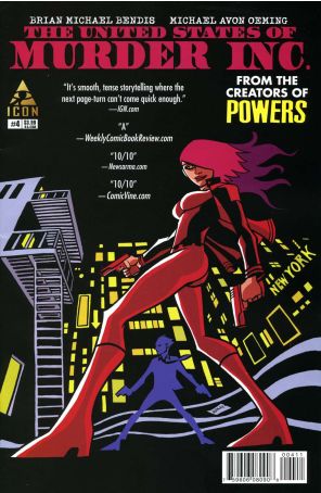 The United States of Murder Inc. 4 published by Icon with cover art by Michael Avon Oeming