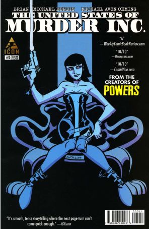 The United States of Murder Inc. 5 published by Icon with cover art by Michael Avon Oeming
