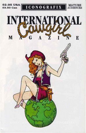 International Cowgirl Magazine 1 published by Iconografix with cover art by Mark Ricketts