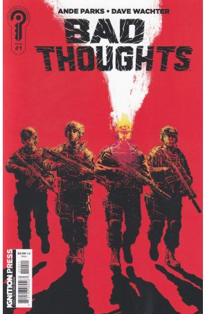 Bad Thoughts 1A published by Ignition with cover art by Dave Wachter