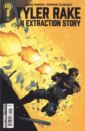 Tyler Rake: An Extraction Story 5A published by Ignition with cover art by Declan Shalvey