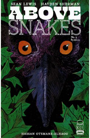 Above Snakes 3 published by Image with cover art by Hayden Sherman