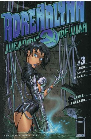 Adrenalynn 3 published by Image with cover art by Tony Daniel