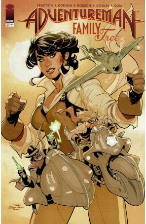 Adventureman: Family Tree 2 published by Image with cover art by Terry Dodson and Rachel Dodson