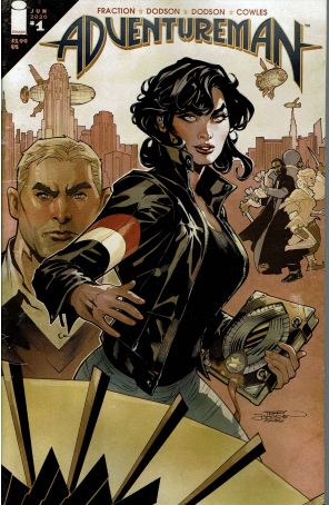 Adventureman 1 published by Image with cover art by Terry Dodson