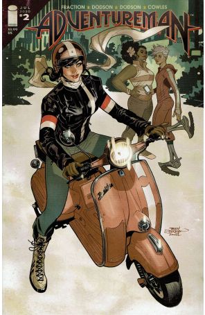 Adventureman 2 published by Image with cover art by Terry Dodson