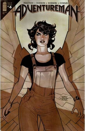 Adventureman 4 published by Image with cover art by Terry Dodson