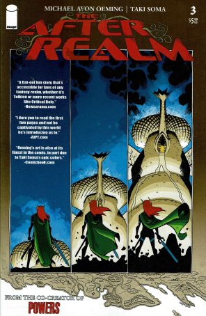The After Realm 3 published by Image with cover art by Michael Avon Oeming