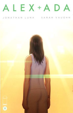 Alex + Ada 11 published by Image with cover art by Jonathan Luna