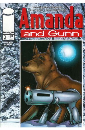 Amanda and Gunn 3 published by Image with cover art by Jimmie Robinson