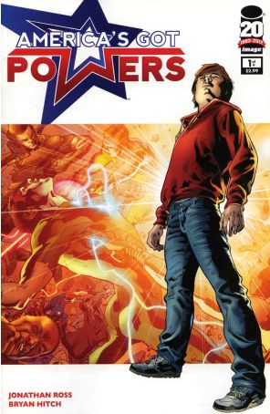 America's Got Powers 1 published by Image with cover art by Bryan Hitch
