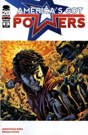 America's Got Powers 2 published by Image with cover art by Bryan Hitch