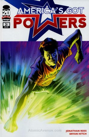 America's Got Powers 3 published by Image with cover art by Bryan Hitch