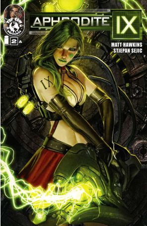 Aphrodite IX (Vol. 2) 2A published by Image with cover art by Stjepan Sejic