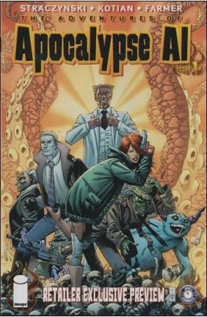 Apocalypse Al 1C published by Image with cover art by Ryan Sook