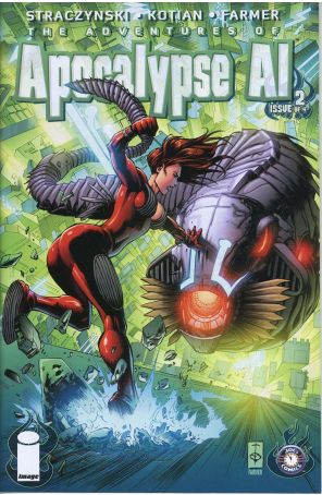 Apocalypse Al 2A published by Image with cover art by Sid Kotian