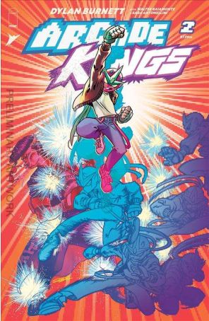 Arcade Kings 2B published by Image with cover art by Superlog