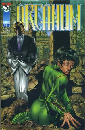 Arcanum 3 published by Image with cover art by Brandon Peterson, Batt, and Richard Isanove