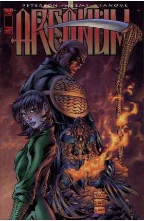 Arcanum 4A published by Image with cover art by Michael Turner