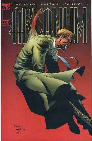 Arcanum 4 published by Image with cover art by Brandon Peterson, Batt, and Richard Isanove