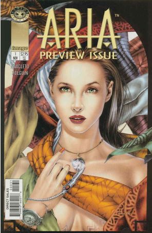Aria Preview 1 published by Image with cover art by Jay Anacleto