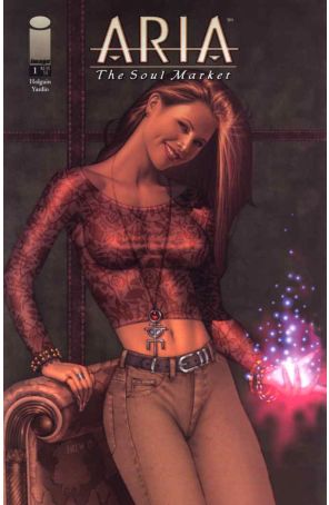 Aria: The Soul Market 1A published by Image with cover art by Drew