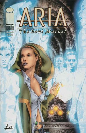 Aria: The Soul Market 1 published by Image with cover art by Jay Anacleto
