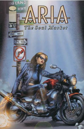 Aria: The Soul Market 3 published by Image with cover art by Jay Anacleto
