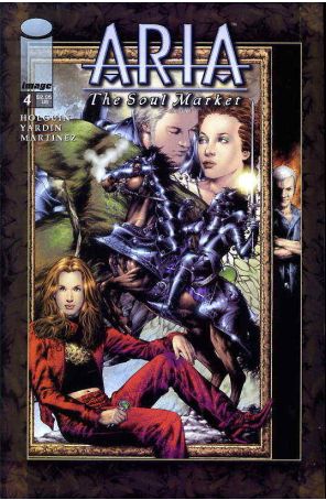 Aria: The Soul Market 4 published by Image with cover art by Jay Anacleto